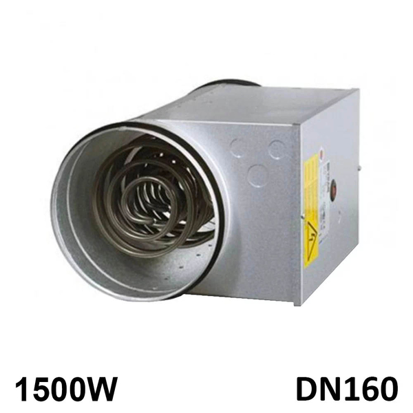Batterie post-chauffage fluxostat intégré 1500W/DN160