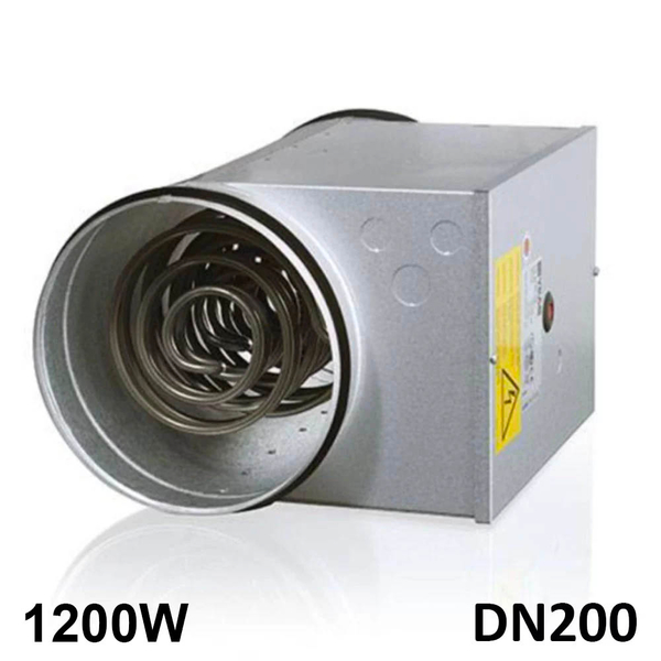 Batterie post-chauffage fluxostat intégré 1200W/DN200