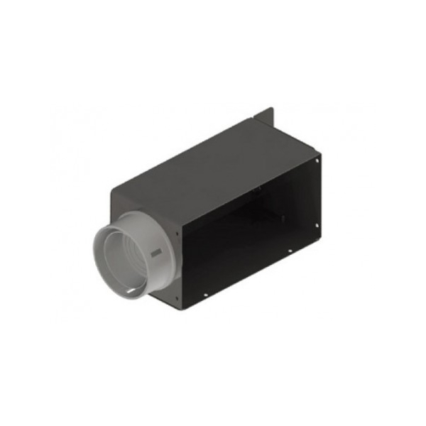 75 mm diameter connection tee for rectangular grille 200 x 100 mm [CLONE] [CLONE]