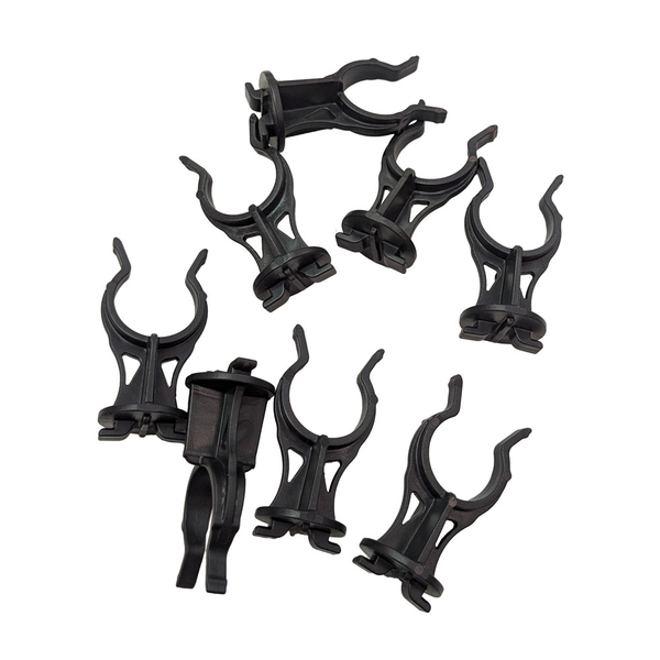 Clips de fixation - lot de 8