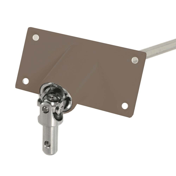 Sortie de caisson TITAN TR C8 horizontale Bubendorff brun sépia