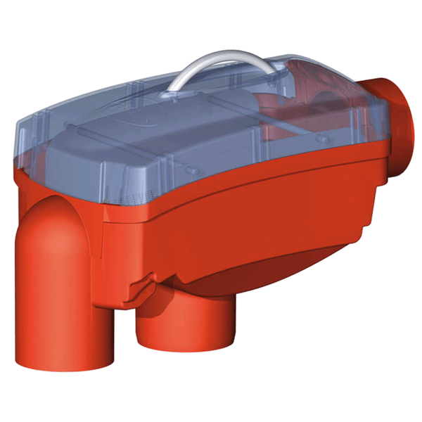 Filtro de águas pluviais autolimpante OPTIMAX-PRO INTERNO para tanques CARAT e CARAT XL para telhados com menos de 350 m² - GRAF