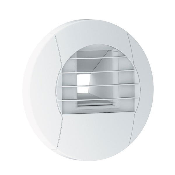 Vlhkostně řízený odsávací ventil pro WC s detektorem přítomnosti 5/30 m3/h DN125