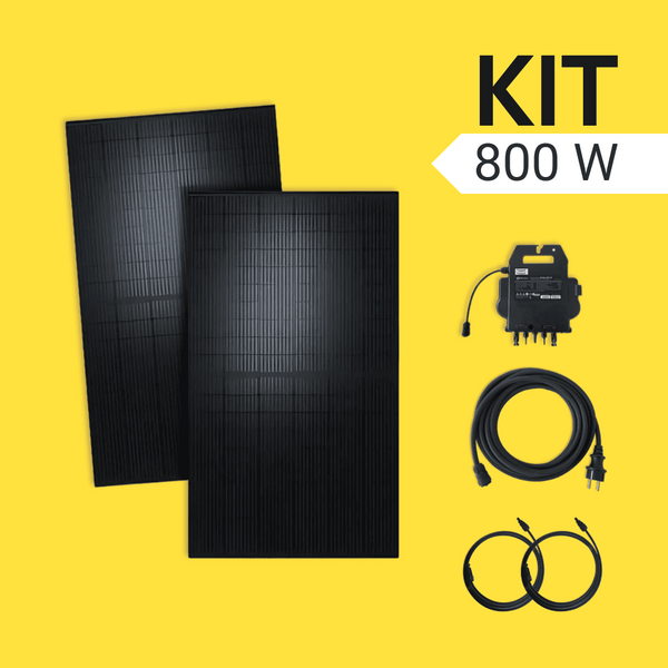 Kit Solar Completo: Panel Fotovoltaico + Inversor