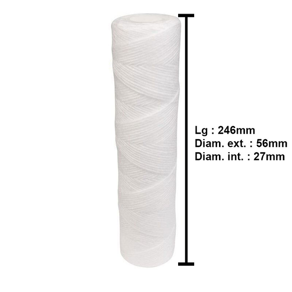 9" - 10µ vinutá filtrační kazeta