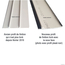 Sous-face PVC 205 pour TITAN de 30 plaxée - Bubendorff, Szines: 117 - GRIS ANTHRACITE - (RAL 7016), 2 image