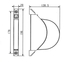 dimension enrouleur Open arrondi g540