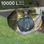 Kit cuve CARAT à enterrer avec POMPE IMMERGÉE 10000L DN110 pour arroser son jardin - Passage Véhicule