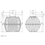 Kit AQUA CENTER SILENTIO tank CARAT 6500L doorgangsvoertuig om te begraven, Tankvolume: 6.500L, Aansluitdiameter: DN 110