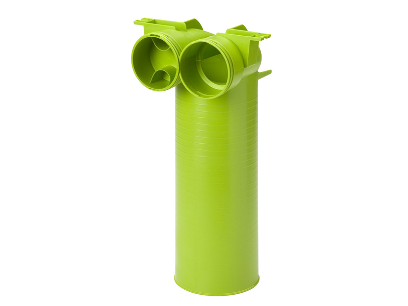 Flair 325 kettős áramlású VMC készlet + AE34C HDPE félig merev hálózat (75 mm), Flair: 325, Verzió: Balra, 7 image