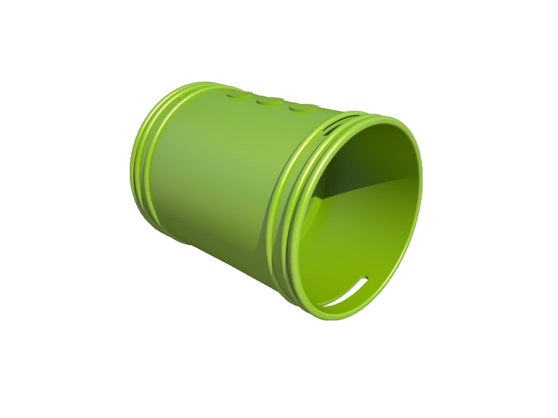 Flair 325 kettős áramlású VMC készlet + AE34C HDPE félig merev hálózat (75 mm), Flair: 325, Verzió: Balra, 6 image