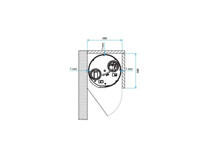 Thermodynamic water heater T.Flow Hygro+ 200L on extracted air - ALDES, 5 image