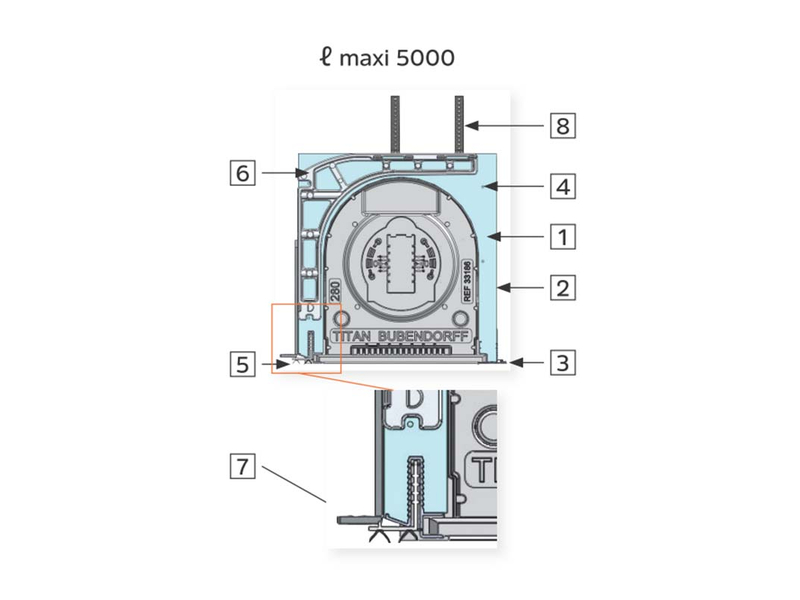 Skříň TITAN - F a G: POLYSTYRENOVÁ SKŘÍŇ S POVLAKOVANÝM PLECHEM NEBO CIHLOU, 2 image