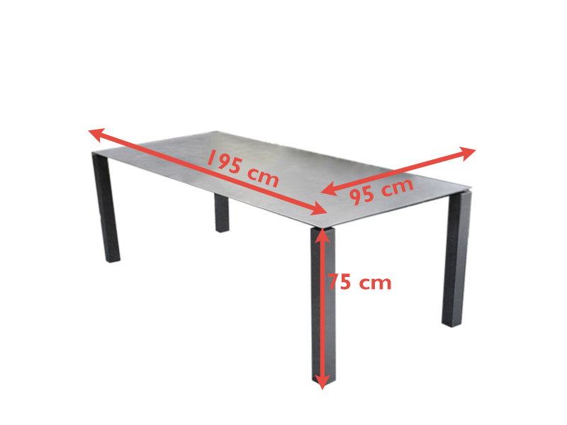 Table de jardin EYRE 2