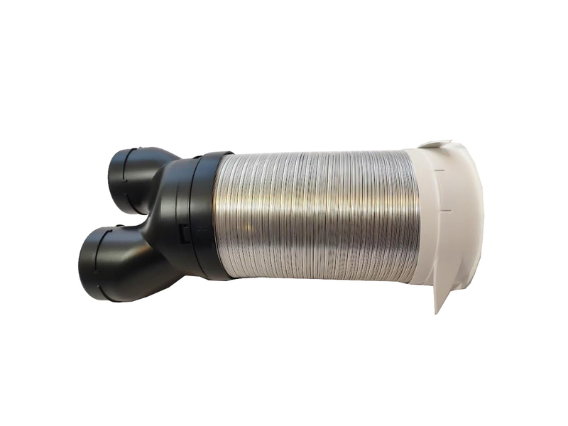 Culotte diamètre 125 mm pour raccorder 2 conduits Optiflex 90 mm
-3