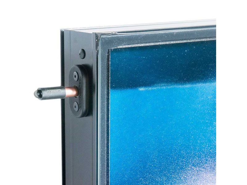 Capteur solaire thermique MK1 VERTICAL - Surface de 2.3 à 2.7 m² - Alu ou thermolaqué noir - HELIOFRANCE