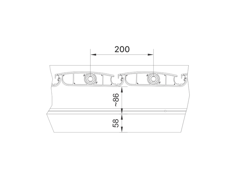 Lames de pergola de 20cm