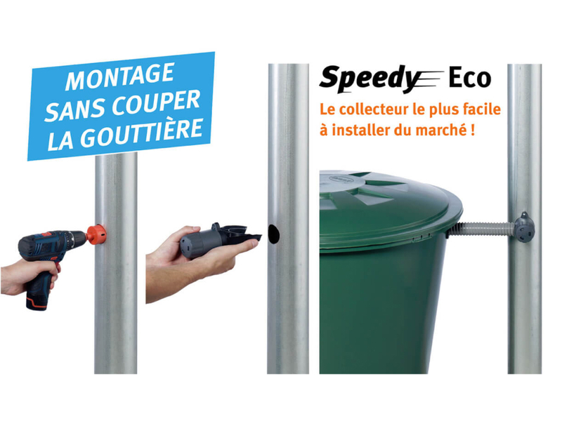 Speedy Eco filter collector, Collector color: Sand, 2 image