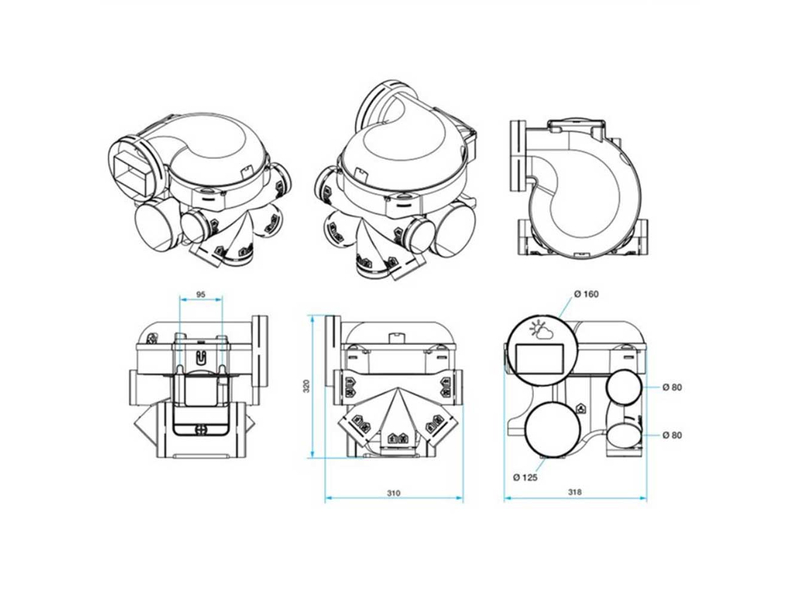 VMC Hygroréglable EasyHOME Hygro Premium Kit Haute Pression+ - aldes-11033021-5