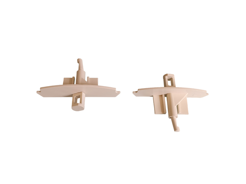 Embout de barre finale beige de BSO C80 (la paire)