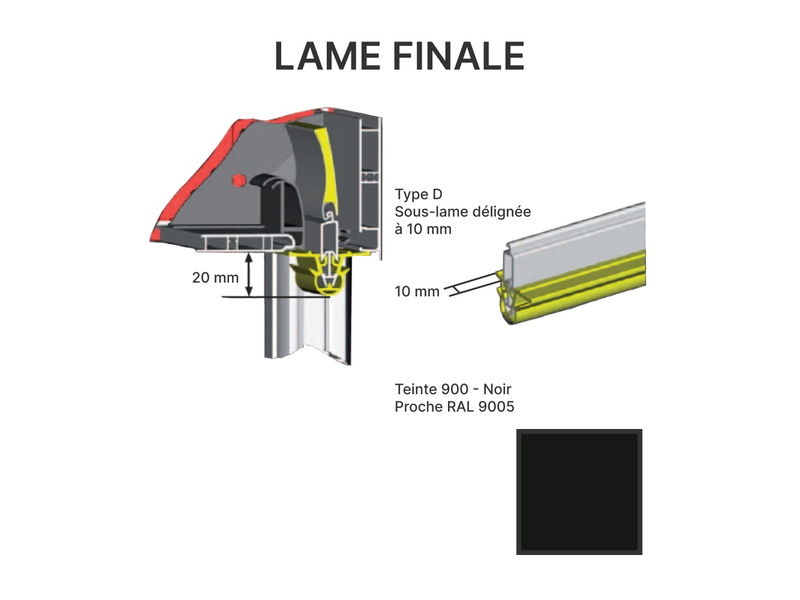 Lame finale LF6 Bubendorff details