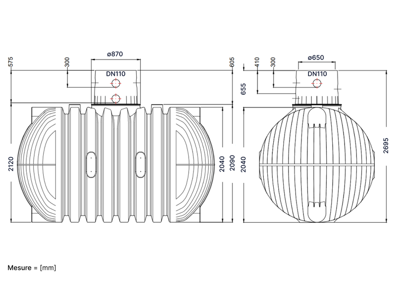 Carat 8500L 110 dim