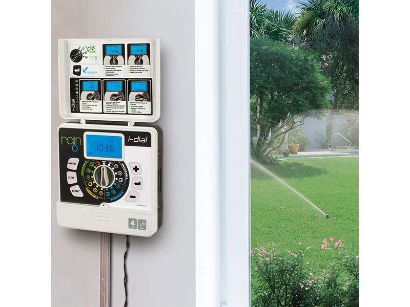 Programmateur Rain I-DIAL 24V - 4, 6 ou 8 voies - Pour intérieur