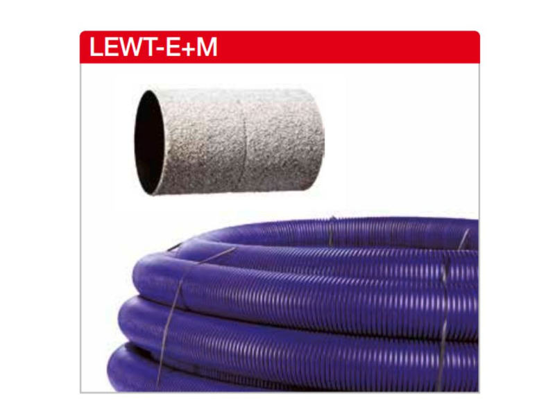 Collecteur flexible et traversée de
mur LEWT-E+M