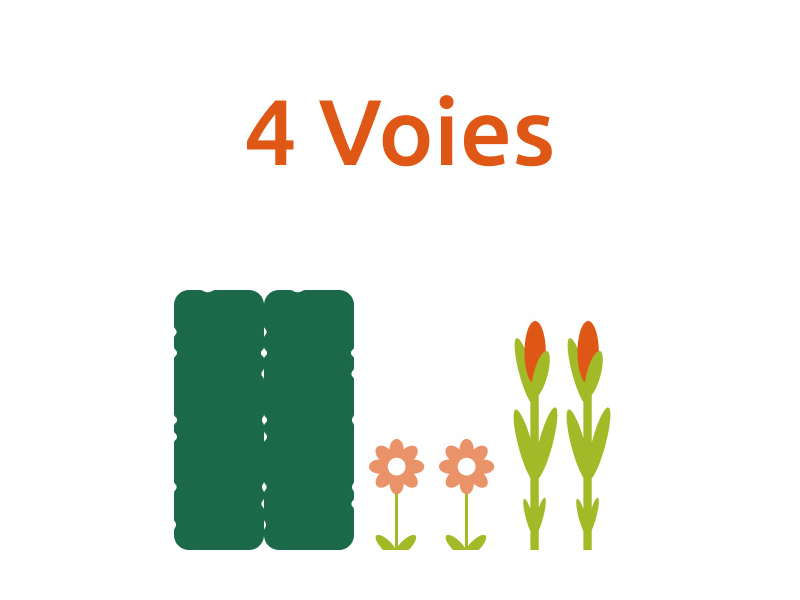 4 zones d'arrosage