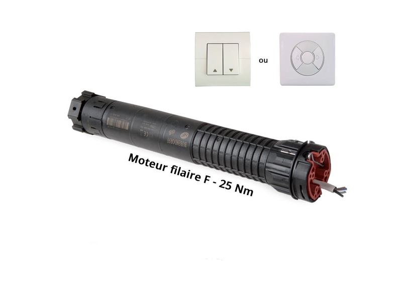Bedrade motor 25 Nm - Bubendorff - MI2 - 220042