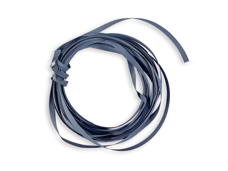 10 m GRIJZE trekband van 8 mm voor verstelbare zonnebrandcrème, Tint: Lichtgrijs, 2 image