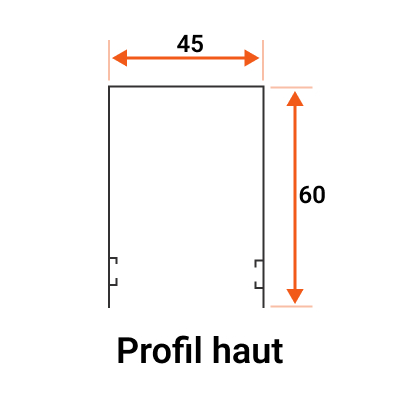 Vysoký profil horizontální skládané moskytiéry s listy