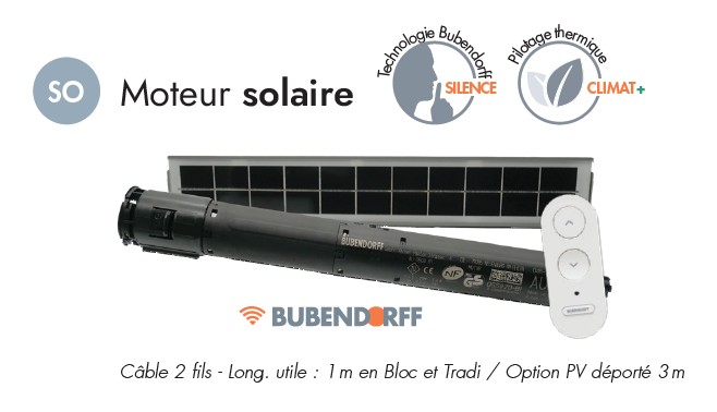 Spotřeba energie solárního motoru Bubendorffovy závěrky