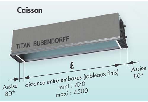 Coffre TITAN BUBENDORFF C28 E28 Coffre TITAN BUBENDORFF C28 E28