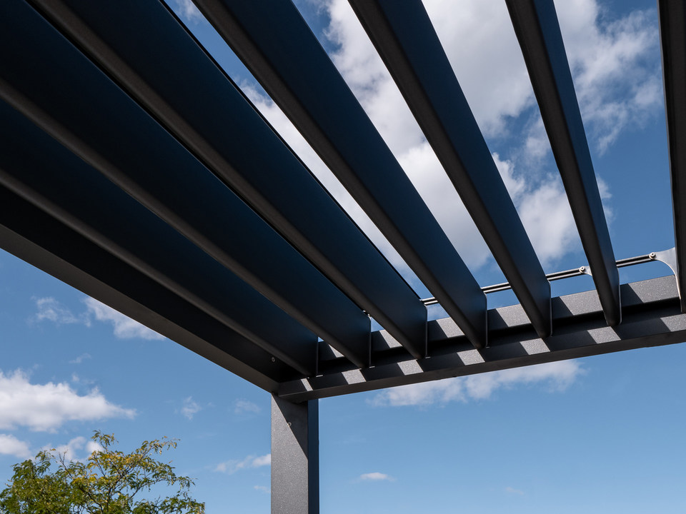 lame pergola ouverte