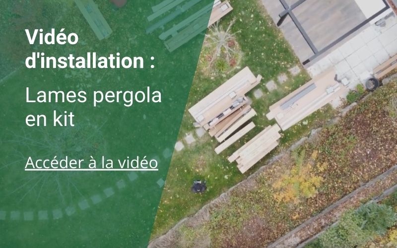 Vídeo de instalación del kit de hojas de pérgola