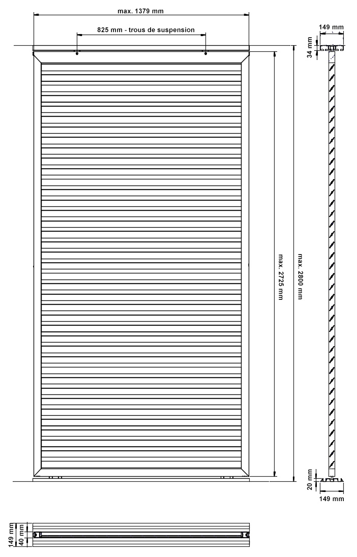 plattegrond van een Slide frame