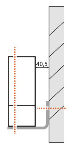 pergola murale avec support universel 2.2