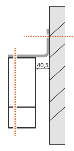 wandpergola met universele steun 2.1