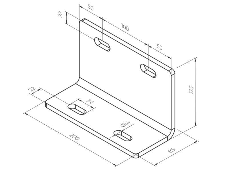 Bekijk 2 universele pergola steun