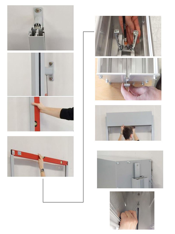 BSO Z90 Cube installatie met aluminium behuizing