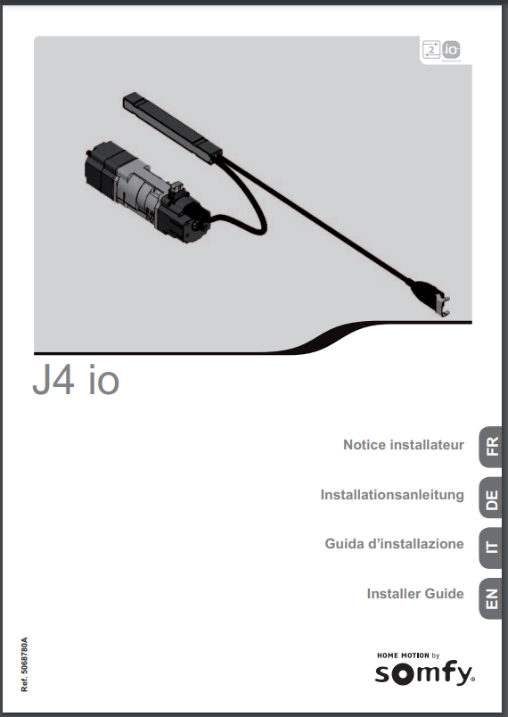 J4 Io engine manual from Somfy