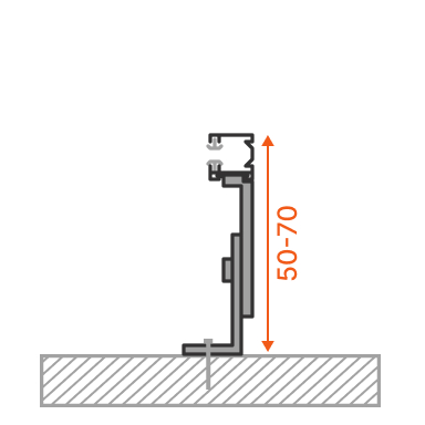 Pevné diapozitivy 20x20 mm s odsazením (50-70 mm)